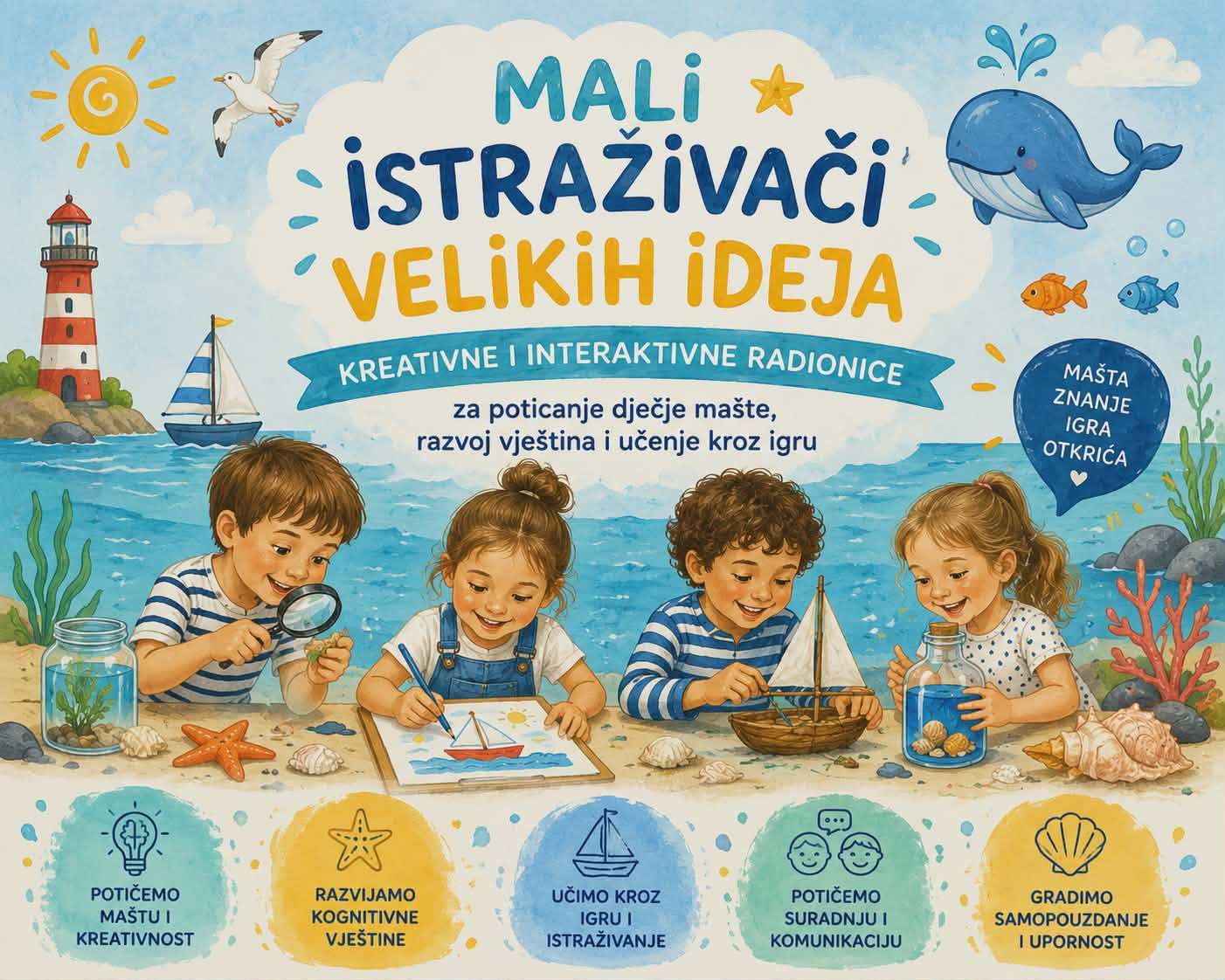 Mali Istraživači Velikih Ideja / DJEČJA RADIONICA